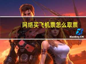 网络买飞机票怎么取票