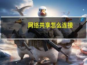 网络共享怎么连接（网络共享）
