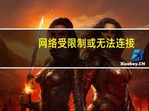 网络受限制或无法连接（网络受限制）