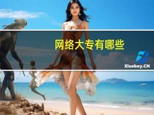 网络大专有哪些
