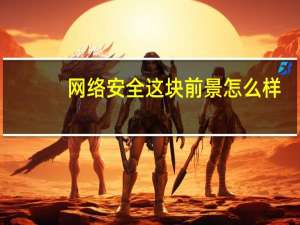 网络安全这块前景怎么样，好不好就业呀