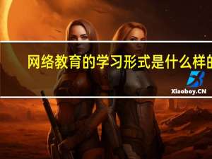 网络教育的学习形式是什么样的