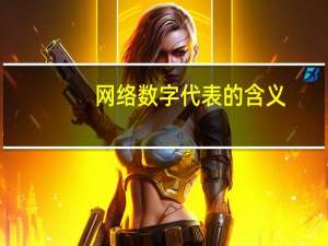 网络数字代表的含义（数字代表的含义）
