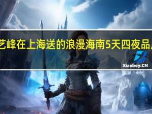 网络歌手高艺峰在上海送的浪漫海南5天四夜品质双人游贵宾券是