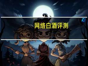 网络白酒评测（网络白痴）