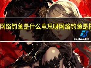 网络钓鱼是什么意思呀 网络钓鱼是指什么