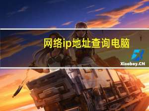 网络ip地址查询电脑（网络ip地址查询）