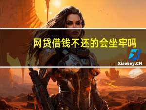 网贷借钱不还的会坐牢吗
