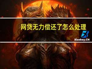 网贷无力偿还了怎么处理