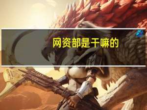 网资部是干嘛的（网资是什么）