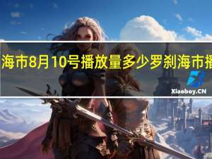 罗刹海市8月10号播放量多少 罗刹海市播放量实时