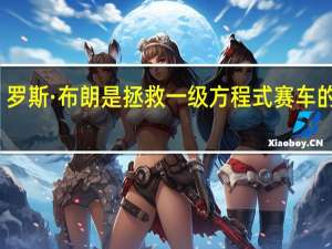 罗斯·布朗是拯救一级方程式赛车的人吗