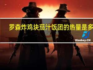 罗森 炸鸡块茄汁饭团的热量是多少