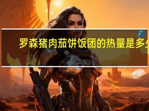 罗森 猪肉茄饼饭团的热量是多少