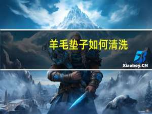 羊毛垫子如何清洗