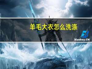 羊毛大衣怎么洗涤（羊毛大衣怎么洗）