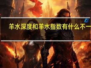 羊水深度和羊水指数有什么不一样（羊水深度和羊水指数有什么区别）