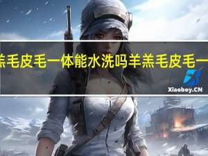 羊羔毛皮毛一体能水洗吗 羊羔毛皮毛一体怎么洗
