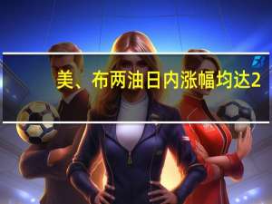 美、布两油日内涨幅均达2.%现分别报77.05美元/桶和81.31美元/桶