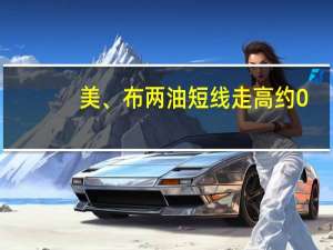 美、布两油短线走高约0.5美元现分别报91.84美元/桶和94.51美元/桶