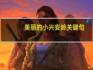 美丽的小兴安岭关键句