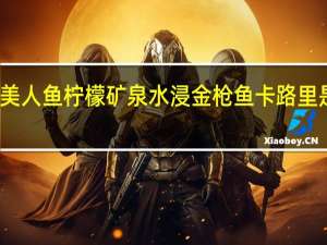 美人鱼 柠檬矿泉水浸金枪鱼卡路里是多少