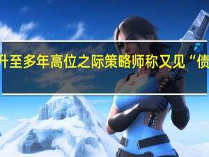 美债收益率升至多年高位之际策略师称又见“债券卫士”整装待发