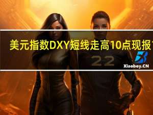 美元指数DXY短线走高10点现报104.48
