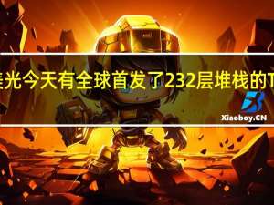 美光今天有全球首发了232层堆栈的TLC闪存