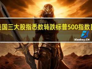美国三大股指悉数转跌标普500指数目前跌0.24%道指跌111点或0.33%纳指跌0.01%特斯拉跌0.84%苹果涨0.07%