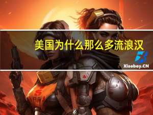 美国为什么那么多流浪汉