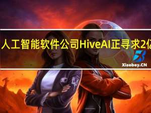 美国人工智能软件公司Hive AI正寻求2亿美元融资