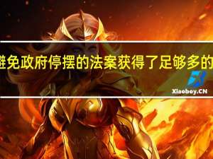 美国参议院旨在避免政府停摆的法案获得了足够多的票数通过投票仍在继续
