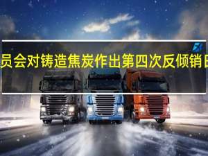 美国国际贸易委员会对铸造焦炭作出第四次反倾销日落复审产业损害终裁