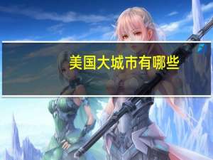 美国大城市有哪些