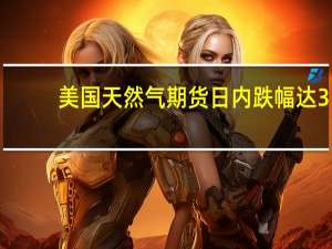 美国天然气期货日内跌幅达3.00%