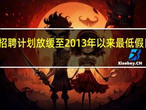 美国季节性招聘计划放缓至2013年以来最低 假日购物季前景黯淡