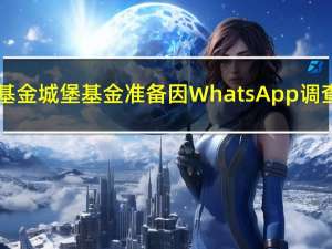 美国对冲基金城堡基金准备因WhatsApp调查迎战SEC