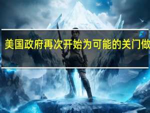 美国政府再次开始为可能的关门做准备