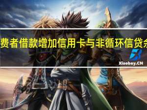 美国消费者借款增加信用卡与非循环信贷余额双双上升