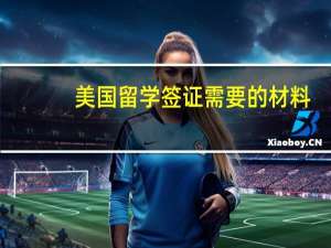 美国留学签证需要的材料(美国留学签证需要准备哪些材料)