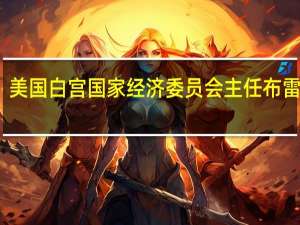 美国白宫国家经济委员会主任布雷纳德：经济存在风险但仍然表现出弹性