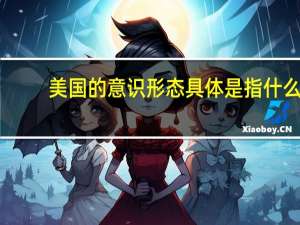 美国的意识形态具体是指什么