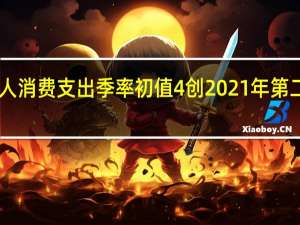 美国第三季度实际个人消费支出季率初值4%创2021年第二季度以来新高预期4%前值0.8%