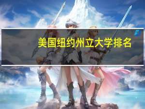 美国纽约州立大学排名