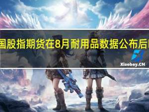 美国股指期货在8月耐用品数据公布后略微回落