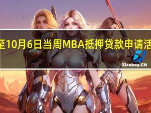 美国至10月6日当周MBA抵押贷款申请活动指数 179.3前值178.2