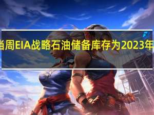 美国至8月25日当周EIA战略石油储备库存为2023年6月16日当周以来最高