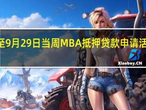 美国至9月29日当周MBA抵押贷款申请活动指数 178.2前值189.6