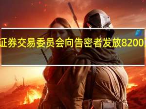 美国证券交易委员会向告密者发放8200万美元奖金，揭示高薪内幕